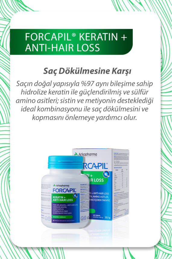 Arkopharma Forcapil Keratin Anti Hair Loss 60 - 3