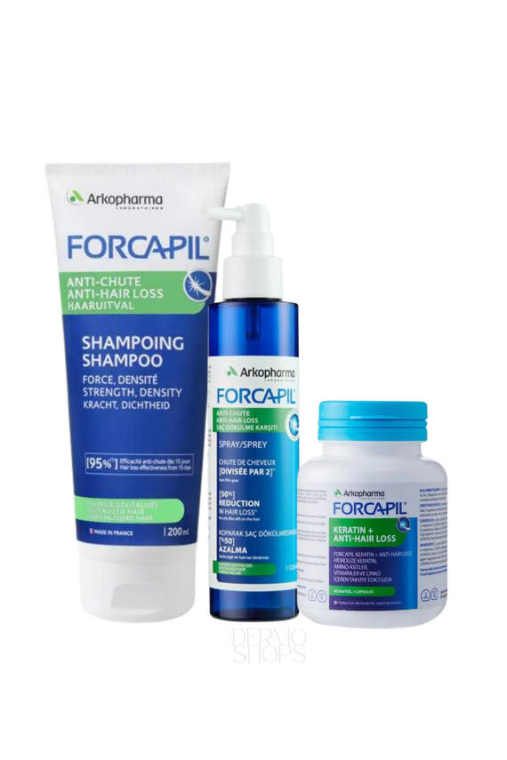 Arkopharma Forcapil Keratin Saç Dökülme Karşıtı Bakım Set - 1