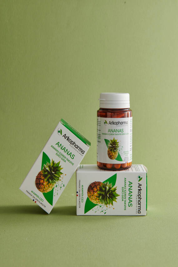 Arkopharma Laboratoires Ananas Bromelain 45 Kapsül - 4
