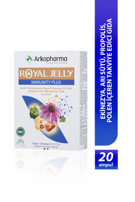 Arkopharma Royal Jelly Immunity Plus 20 Ampül - Arkopharma