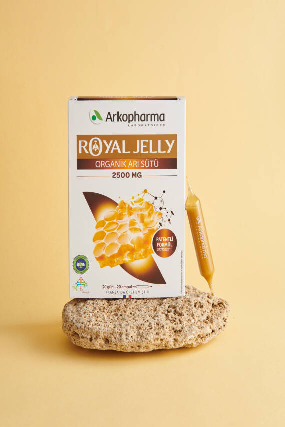 Arkopharma Royal Jelly Organik Arı Sütü 2500 Mg - 3