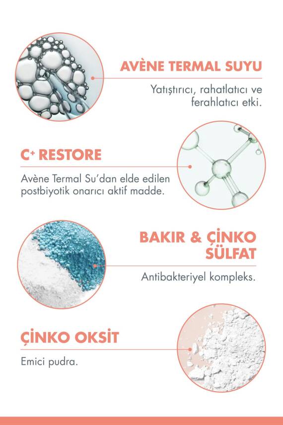 Avene Cicalfate+ Kurutucu ve Yatıştırıcı Etkiye Sahip Onarıcı Bakım Spreyi 100 ml - 4