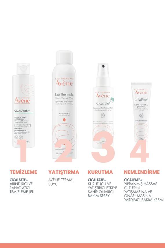 Avene Cicalfate+ Kurutucu ve Yatıştırıcı Etkiye Sahip Onarıcı Bakım Spreyi 100 ml - 6