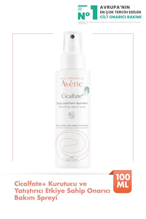 Avene Cicalfate+ Kurutucu ve Yatıştırıcı Etkiye Sahip Onarıcı Bakım Spreyi 100 ml - 7