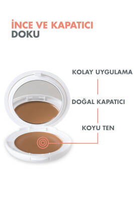 Avene Compact SPF 50+ Teintee Dore - Mineral Filtreli Kompakt Renkli Güneş Koruyucu - 2