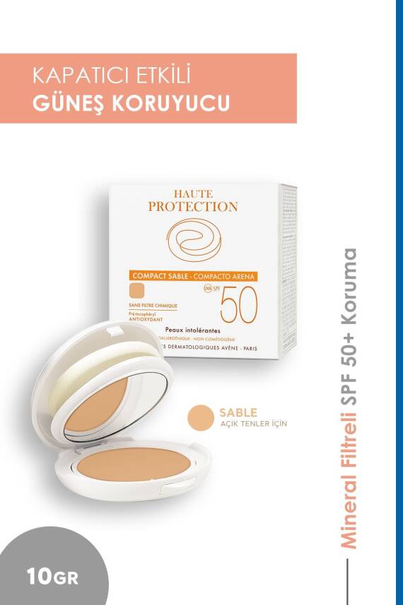 Avene Compact Teinte Sable Güneş Koruyucu Etkili Kapatıcı Kompakt 10g - 1