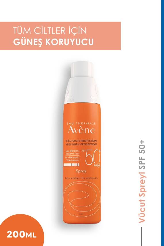 Avene Güneş Spreyi Spf 50+ Güneş Koruyucu Sprey 200ml - 1