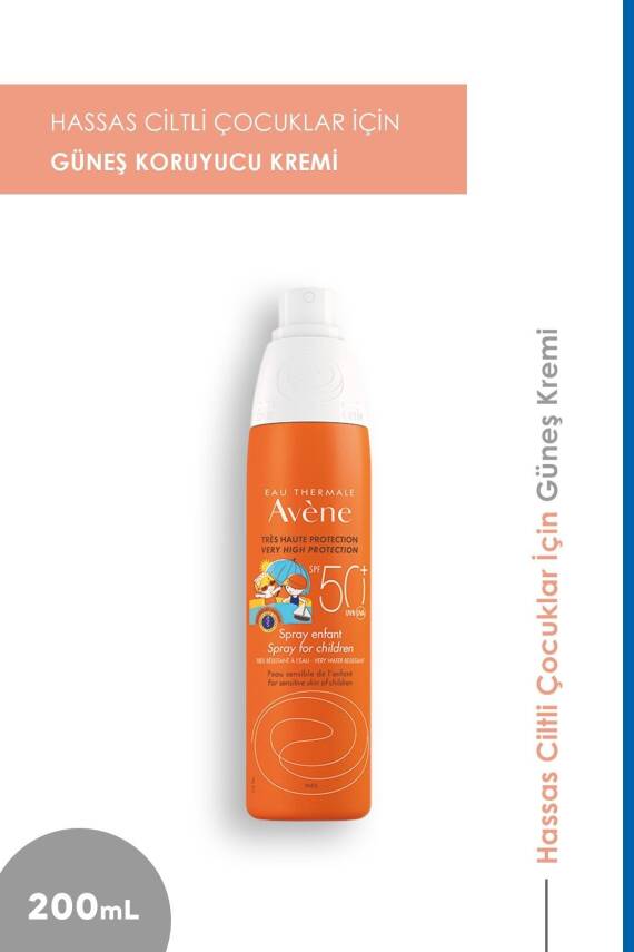 Avene Sun Care Spf 50+ Çocuklar Için Sprey 200 ml - 1