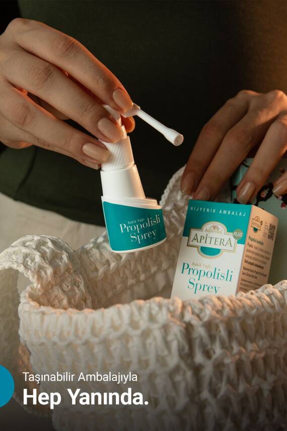 Balparmak Apitera Plus Kekik Yağlı Propolisli Sprey 20 ml - 4