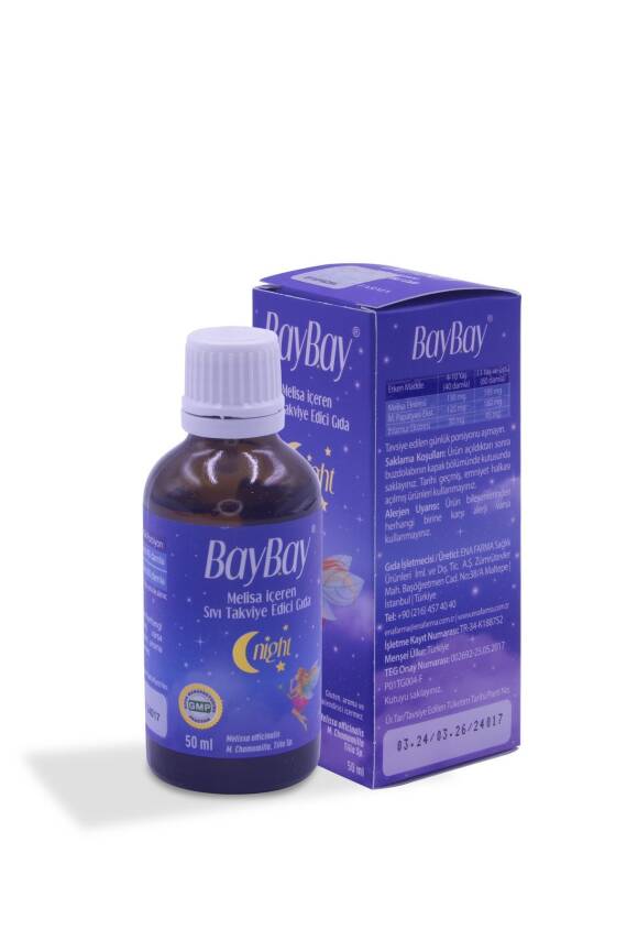 Baybay Night Bitkisel Damla 50 ml - 6