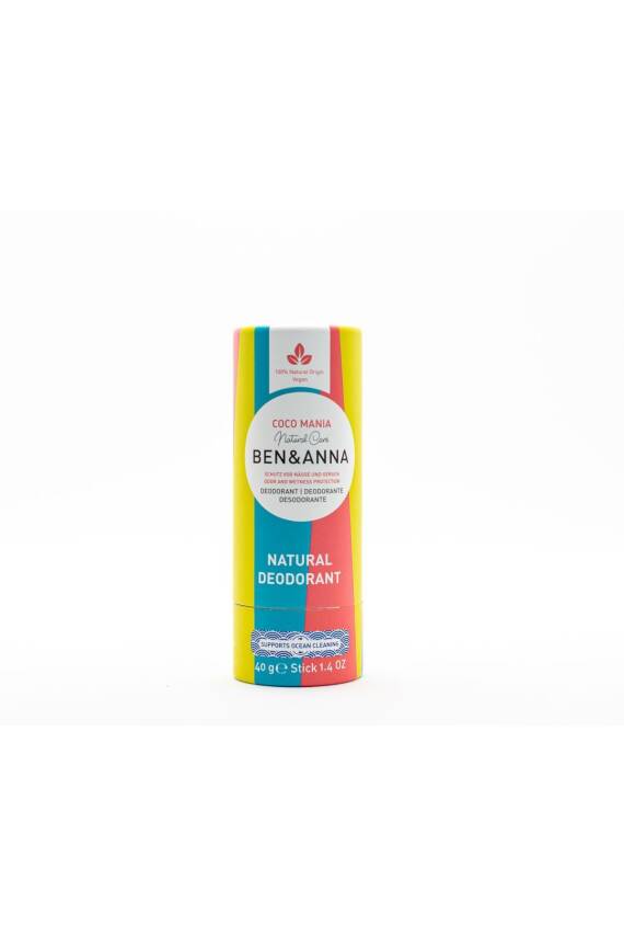 Ben & Anna Coco Mania Natural Vegan Deodorant Stick 40 G - 1