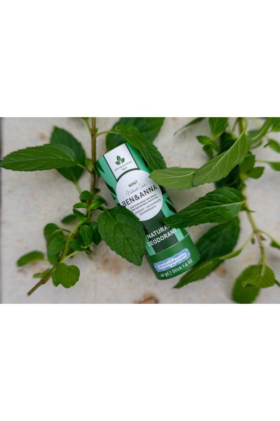Ben & Anna Mint Natural Vegan Deodorant Stick 40 G - 3