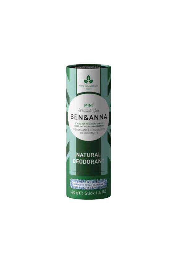Ben & Anna Mint Natural Vegan Deodorant Stick 40 G - 1