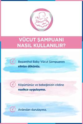 Bepanthol Baby Pişik Merhemi 30 gr+Vücut Şampuanı 400ml+Bebek Uyku Arkadaşı - 3