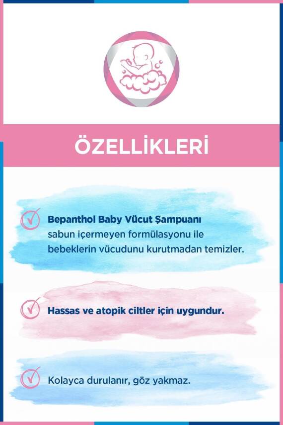 Bepanthol Baby Vücut Şampuanı 400 ml - 6