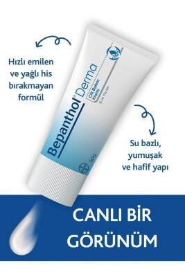 Bepanthol Cilt Bakım Kremi 50gr l Tüm Cilt Tiplerine Uygun, El ve Günlük Yüz Bakım - 2