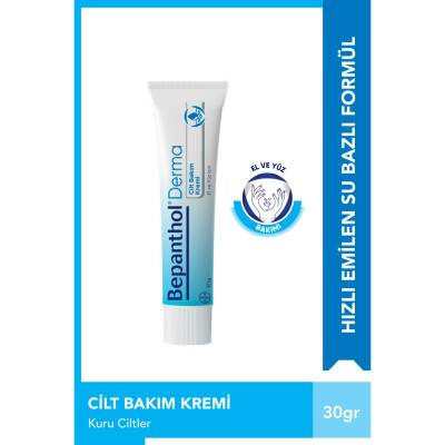 Bepanthol El ve Yüz İçin Cilt Bakım Kremi 30 gr - Bepanthol