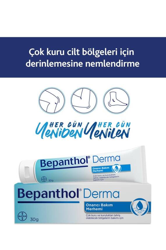 Bepanthol Onarıcı Bakım Merhemi 30gr Çok Kuru Ciltler Ve Tahrişe Yatkın Bölgeler Için Bakım - 3