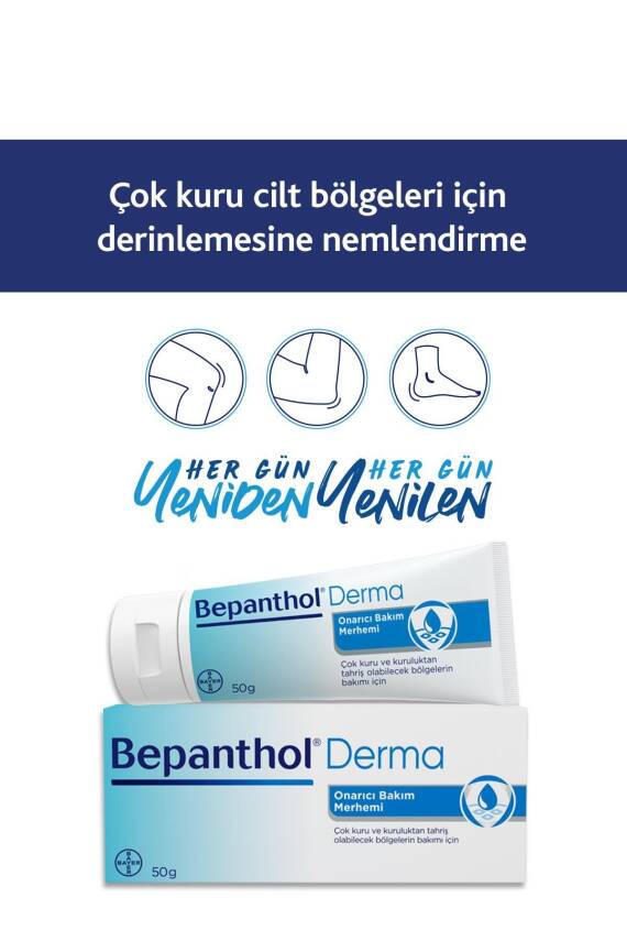 Bepanthol Onarıcı Bakım Merhemi 50gr Çok Kuru Ciltler Ve Tahrişe Yatkın Bölgeler Için Bakım - 2