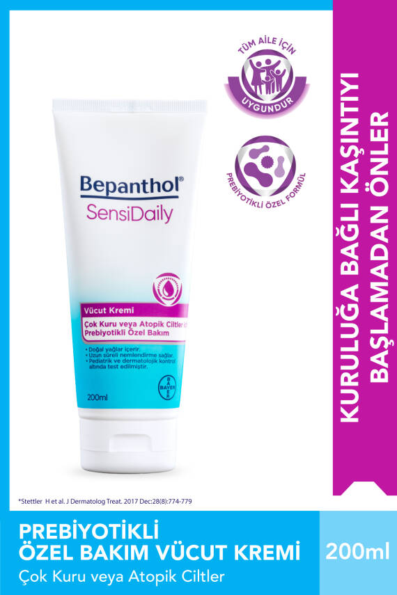 Bepanthol Sensidaily Vücut Kremi 200ml - 1