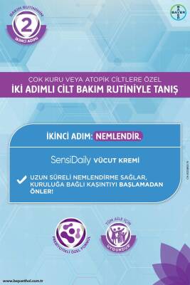 Bepanthol SensiDaily Yüz ve Vücut Temizleme Jeli 200ml - SensiWash Çok Kuru Atopik Ciltler, Günlük Vücut Bakım - 3
