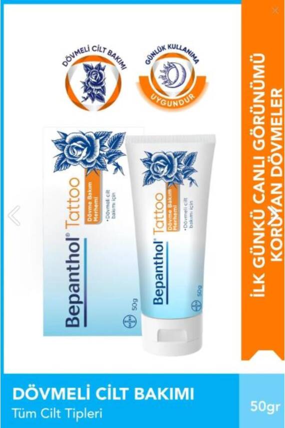 Bepanthol Tattoo Dövme Bakım Merhemi 50 gr - 1