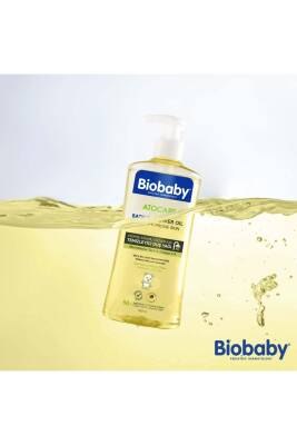 Biobaby Atocare Atopiye Eğilimli Ciltler İçin Temizleyici Duş Yağı 500ml - 3