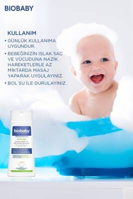 Biobaby Atocare Çok Kuru Ciltler İçin Saç Ve Vücut Şampuanı 300 ml - 5