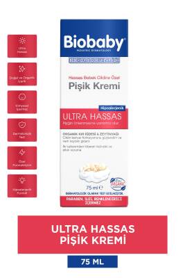 Biobaby Bebek Pişik Kremi %40 Çinko 75 gr - Biobaby