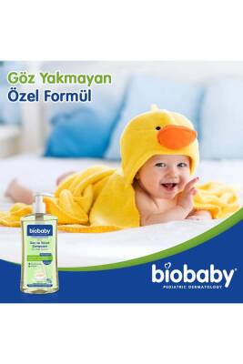 Biobaby Ultra Hassas Saç Ve Vücut Şampuanı 500 ml - 3