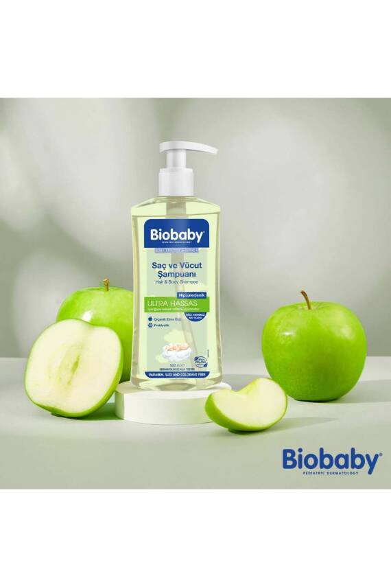 Biobaby Ultra Hassas Saç Ve Vücut Şampuanı 500 ml - 5