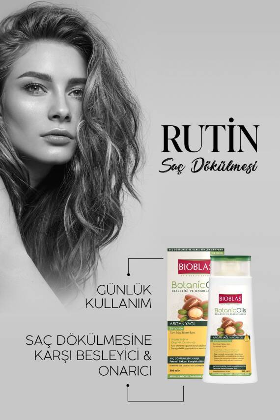Bioblas Botanic Oils Argan Şampuan 360 ml - 5