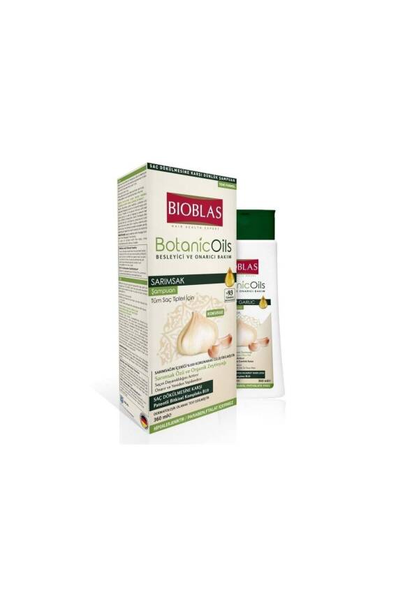 Bioblas Botanic Oils Sarımsak Şampuanı 360 ml - Kokusuz - 2
