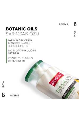 Bioblas Botanic Oils Sarımsak Şampuanı 360 ml - Kokusuz - 5