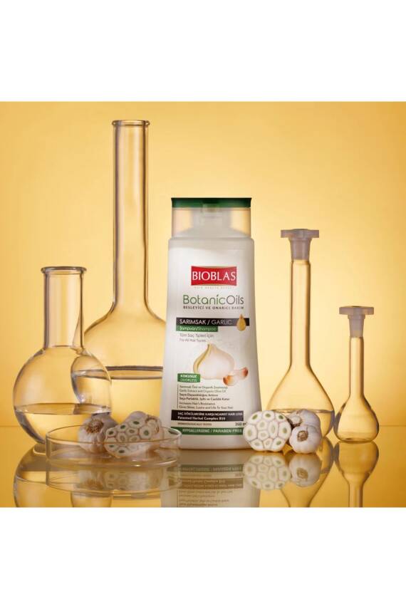 Bioblas Botanic Oils Sarımsak Şampuanı 360 ml - Kokusuz - 6