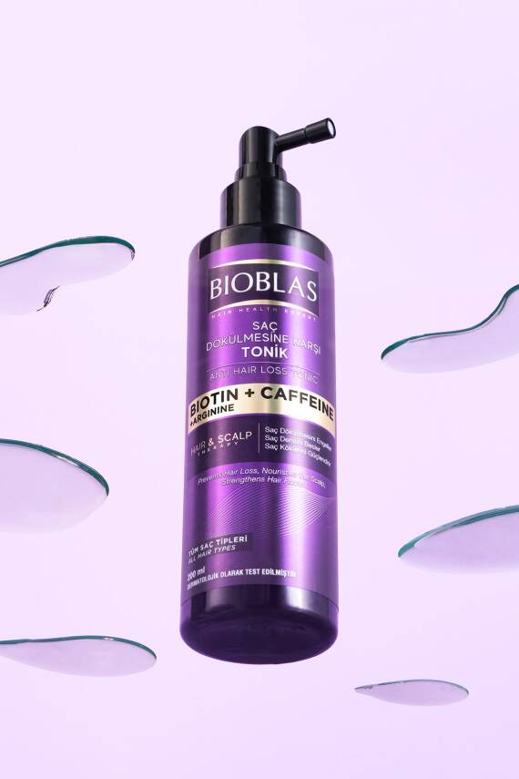 Bioblas Kafein Arjinin Biotin Saç Dökülmesi Karşıtı Tonik 200 Ml Besleyici, Güçlendirici, Dökülme Karşıtı - 3