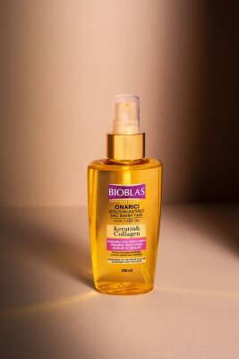 Bioblas Keratin & Kolajen Onarıcı Dolgunlaştırıcı Saç Bakım Yağı 100 Ml İnce Yıpranmış Saçlar - 5