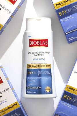 Bioblas Procyanidin & Biotin Dökülen Saçlar için Anti Stres Şampuanı 360 ml - Dökülme Karşıtı Şampuan - 5