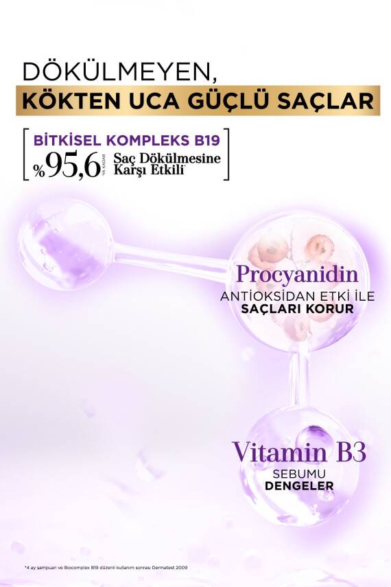 Bioblas Procyanidin Yağlı Saçlar İçin Arındırıcı Şampuan 360 Ml - Saç Dökülmesine & Yağlanmaya Karşı - 3