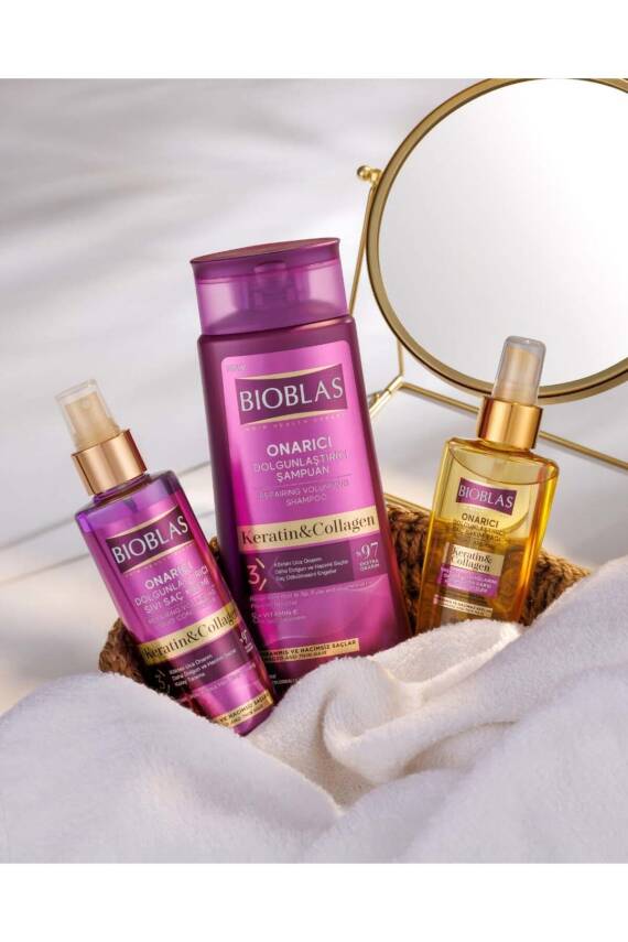Bioblas Sıvı Saç Kremi Kolajen Keratin 200 ml - Dökülme Karşıtı Hacim & Dolgunlaştırıcı - 5