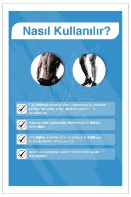 Bioder Erkeklere Özel Tüy Dökücü Krem 100 ml - 2