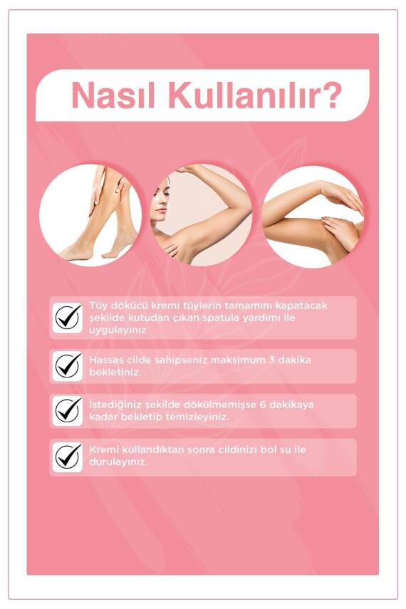 Bioder Normal Ciltler Için Tüy Dökücü Krem 100 ml - 3