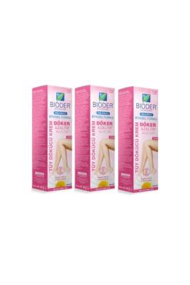 Bioder Normal Ciltler Için Tüy Dökücü Krem 3 x 100 ml - Bioder