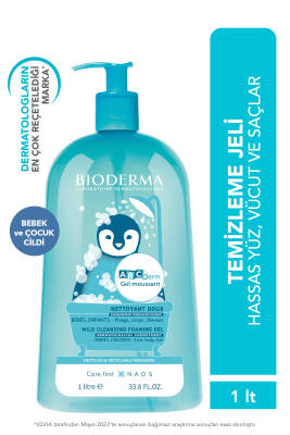 Bioderma Abcderm Foaming Cleanser 1 L - Bioderma