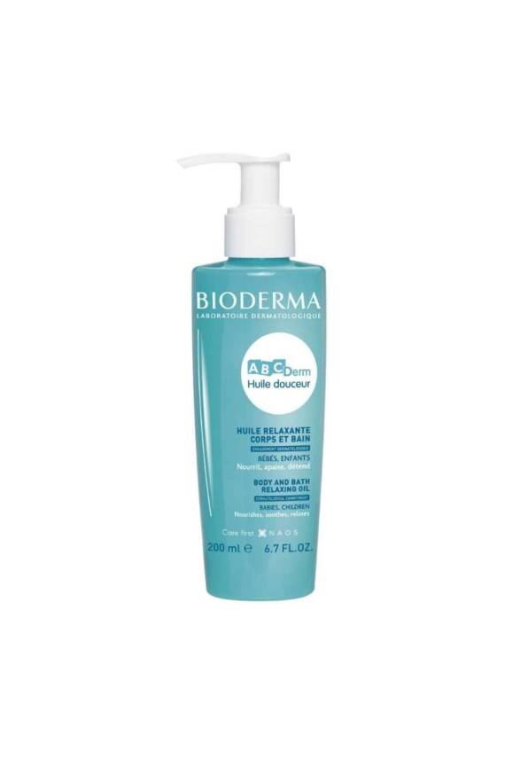 Bioderma Abcderm Massage Oil Bebek Ve Çocuk Nemlendirici Masaj Yağı 200ml - 1