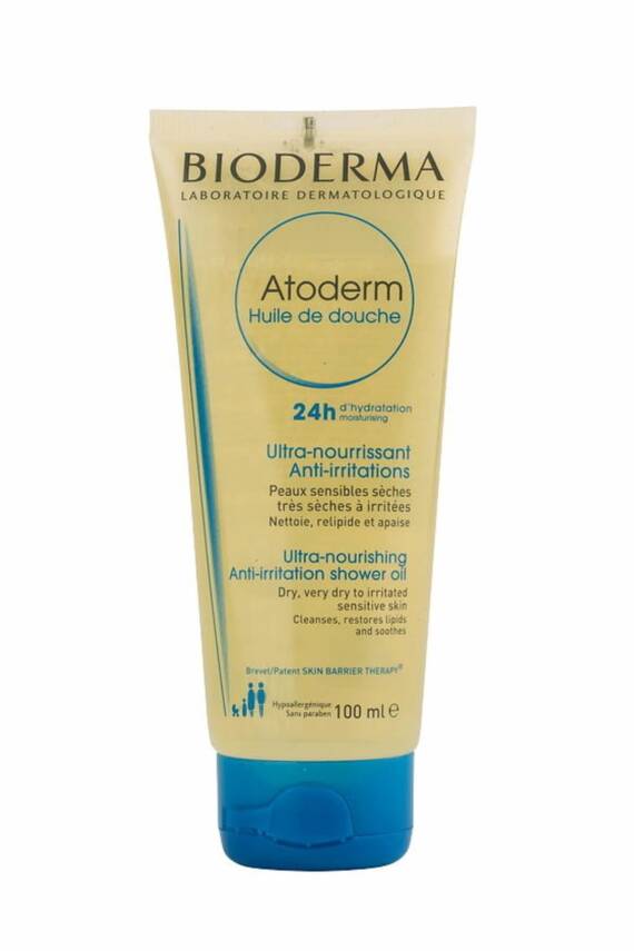 Bioderma Atoderm Çok Kuru Ciltler için Duş Yağı - Shower Oil 100 ml - 1