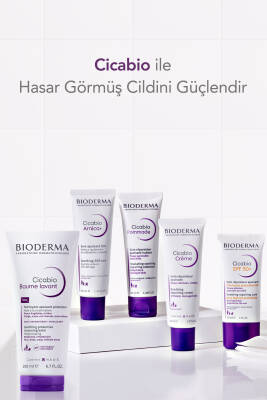 Bioderma Cicabio Cleansing Balm Hasar Görmüş Ciltler Için Onarıcı Balm Dokulu Temizleyici 200 ml - 7