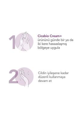 Bioderma Cicabio Cream+ Cilt Bariyeri Onarıcı Nemlendirici Yatıştırıcı Tüm Ciltler için Yüz Vücut Krem 100ml - 7