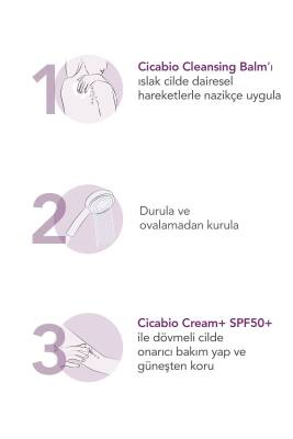 Bioderma Cicabio Dövmeli Ciltler İçin Temizleyici ve Onarıcı Bakım Seti - 3