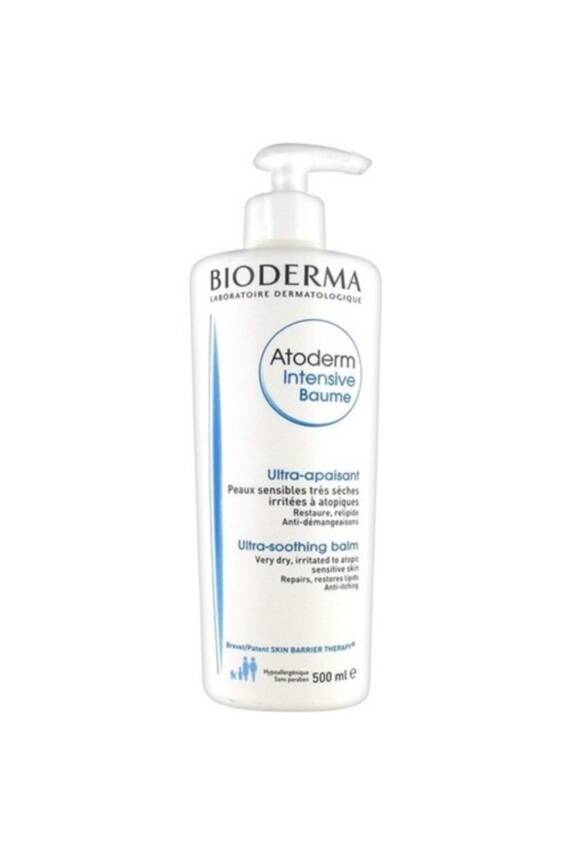 Bioderma Çok Kuru Ve Tahriş Olmuş Ciltler Için Besleyici Balm - Atoderm Intensive Baume 500 ml - 1